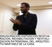 Inauguración Exposición Caja Murcia. Obra Antonio Martínez de la Casa